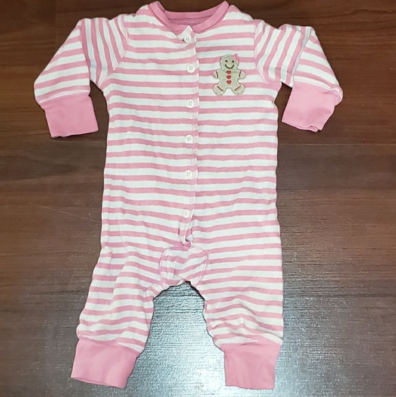 gingerbread baby pajamas